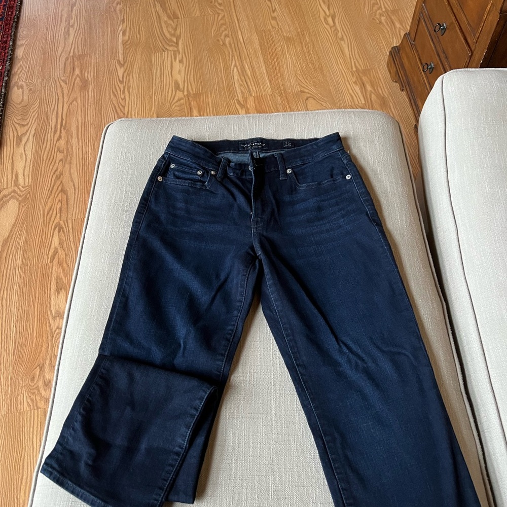 Lucky Brand Women's Navy skinny stretch Jeans